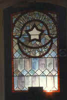 Window in original women's bath