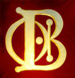 Bartholomew's monogram used as his logo