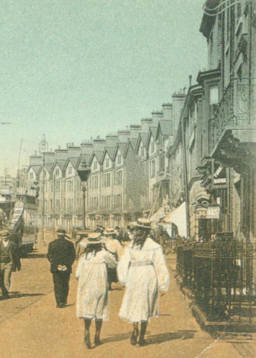 View down Prince of Wales Road, Norwich, c.1903