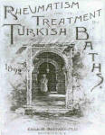 Booklet published by the first Turkish bath in the USA