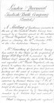 Click for readable copy of the Minutes of 1st meeting of the London & Provincial Turkish Bath Co Ltd