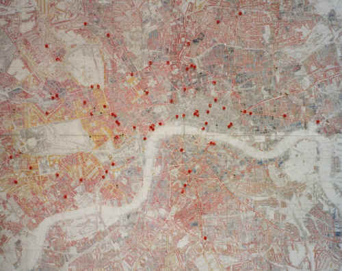 Booth's Poverty Map of London, 1889