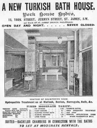 York House Hydro (later, Savoy Tiurkish Baths for Ladies)
