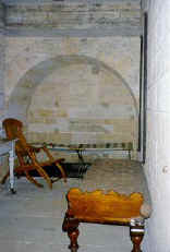 Hot room in the Turkish bath at Cragside, Lord Armstrong's Rothbury home