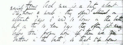 Extract from Notebook B 161