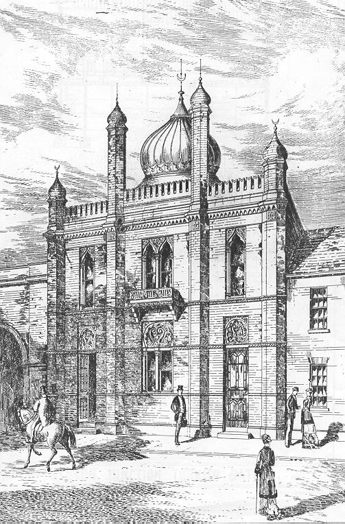 Exterior of Dalstron Junction Turkish Baths, 1882