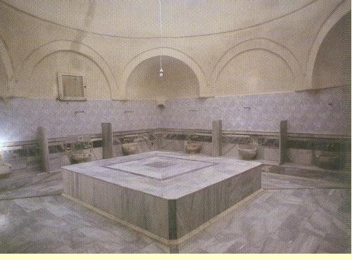Hot room with washbasins, Istanbul