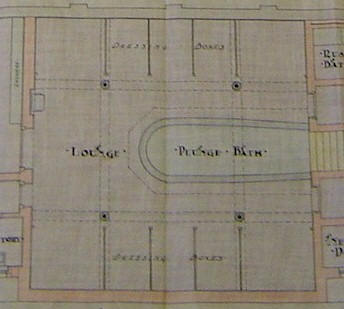 Plan of the cooling-room area