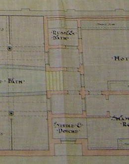 The lobbies and ground floor plans