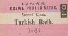 Second Class ticket