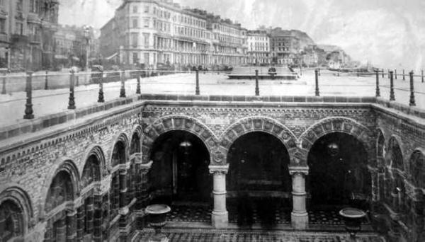 Entrance to the White Rock Baths, Hastings