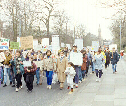 Protest march