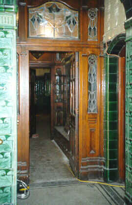 Internal entrance to the Turkish baths