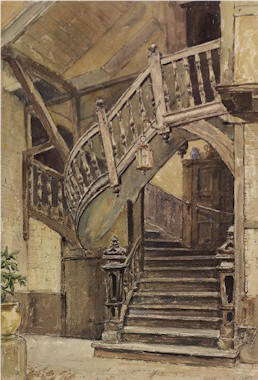 1920s watercolour