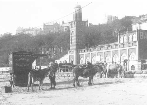 Bland's Cliff Baths, Scarborough, some time after 1879