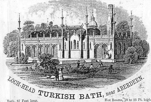 Trade card for Lochhead Turkish baths