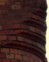 Corner brickwork