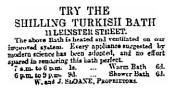 Advertisement for the Shilling Bath