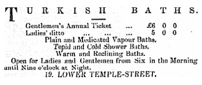 Early advertisement, from April 1859