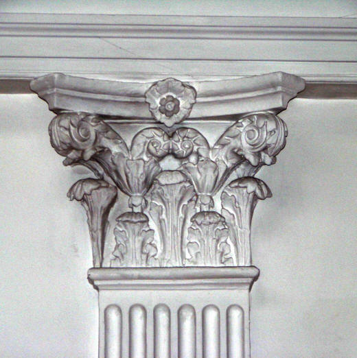 Top of false column and capital