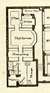 Basement plan of women's baths