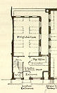 Ground floor plan of women's bath