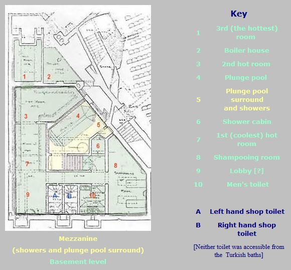Plan of lower floors