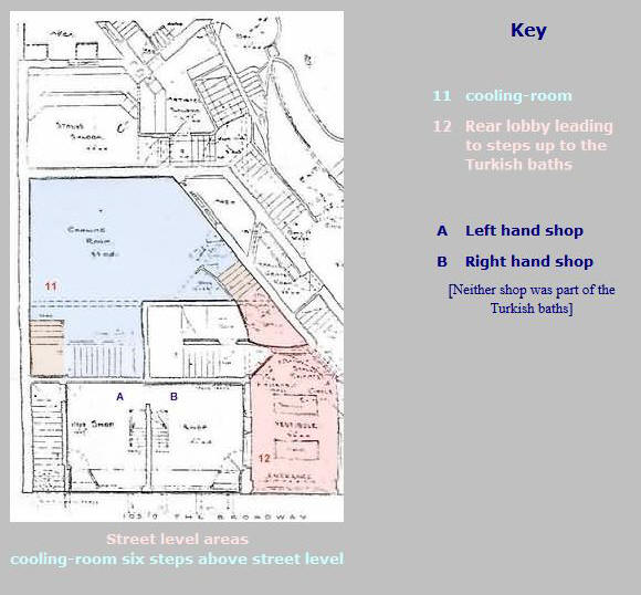 Plan of lower floors