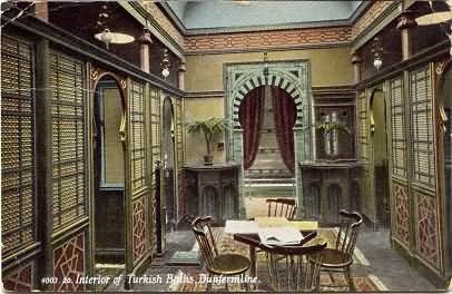 Cooling room at the Carnegie Turkish baths