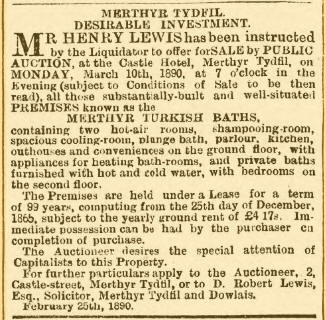 Auction advertisement