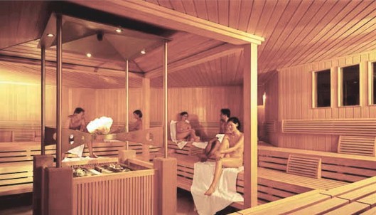 A large public sauna from Klafs